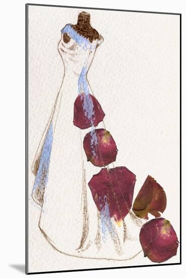 Wedding Dress-Anna Platts-Mounted Giclee Print