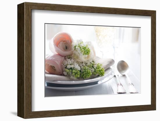 Wedding Elegant Dining Table Setting-manera-Framed Photographic Print