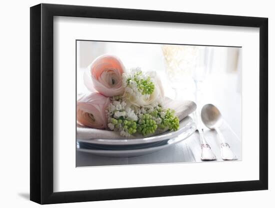 Wedding Elegant Dining Table Setting-manera-Framed Photographic Print