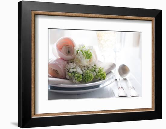 Wedding Elegant Dining Table Setting-manera-Framed Photographic Print