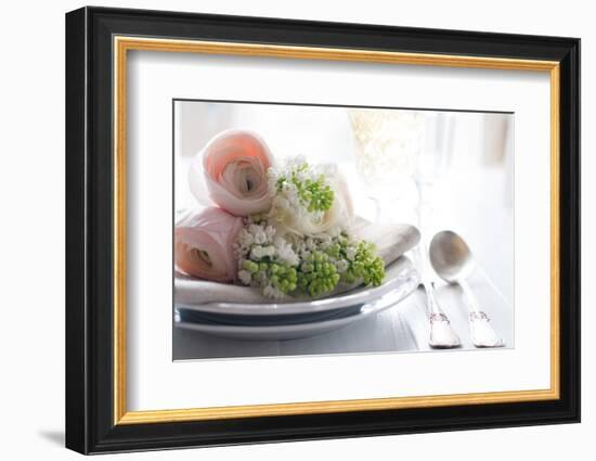 Wedding Elegant Dining Table Setting-manera-Framed Photographic Print