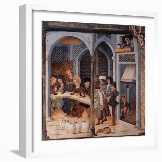 Wedding Feast at Cana-Andrea Delitio-Framed Art Print