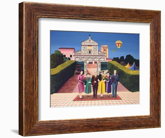 Wedding in Florence, 1972-Anthony Southcombe-Framed Giclee Print