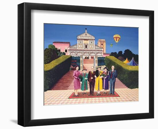 Wedding in Florence, 1972-Anthony Southcombe-Framed Giclee Print