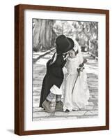 Wedding Kiss-Gail Goodwin-Framed Giclee Print