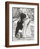 Wedding Kiss-Gail Goodwin-Framed Giclee Print