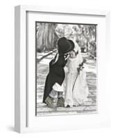 Wedding Kiss-Gail Goodwin-Framed Giclee Print