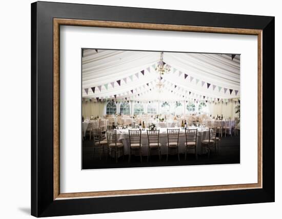 Wedding Marquee, United Kingdom, Europe-John Alexander-Framed Photographic Print