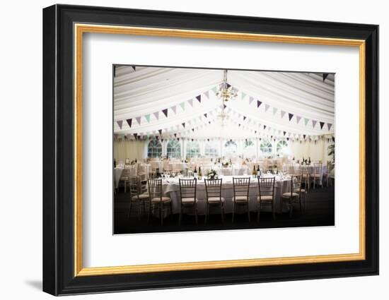 Wedding Marquee, United Kingdom, Europe-John Alexander-Framed Photographic Print