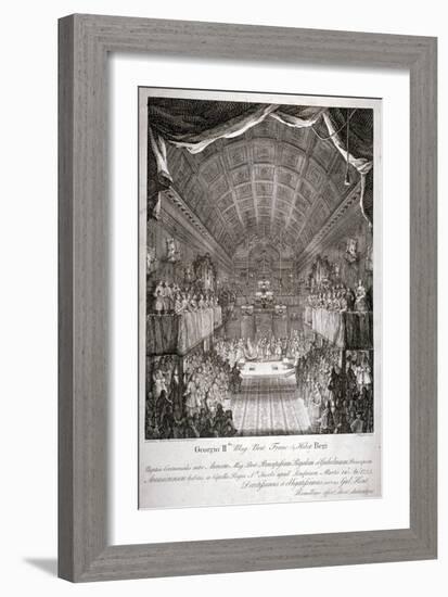 Wedding of Anne, Princess Royal, and William IV of Orange, St James's Palace, London, 1733-Jacques Rigaud-Framed Giclee Print