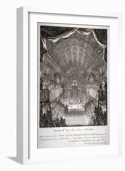 Wedding of Anne, Princess Royal, and William IV of Orange, St James's Palace, London, 1733-Jacques Rigaud-Framed Giclee Print