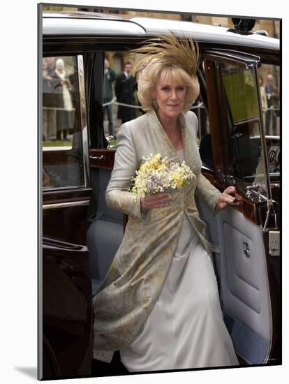 Wedding of HRH Prince Charles and Camilla Parker Bowles-null-Mounted Photographic Print