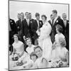 Wedding of Jackie Bouvier and Senator John F. Kennedy at Newport, Rhode Island, 1953-Toni Frissell-Mounted Photographic Print