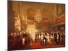 Wedding of Leopold I (1790-1865) to Princess Louise of Orleans (1812-50) at Compiegne-Joseph Desire Court-Mounted Giclee Print