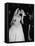 Wedding of Mary Freeman, Champion Swimmer, and John Kelly Kissing-George Skadding-Framed Premier Image Canvas