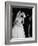 Wedding of Mary Freeman, Champion Swimmer, and John Kelly Kissing-George Skadding-Framed Photographic Print