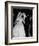 Wedding of Mary Freeman, Champion Swimmer, and John Kelly Kissing-George Skadding-Framed Photographic Print