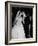 Wedding of Mary Freeman, Champion Swimmer, and John Kelly Kissing-George Skadding-Framed Photographic Print