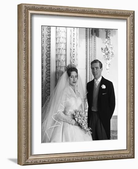 Wedding of the Late Princess Margaret and Photographer Antony Armstrong-Jones, Westminster Abbey-Cecil Beaton-Framed Photographic Print