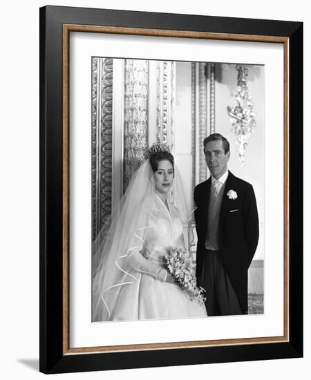 Wedding of the Late Princess Margaret and Photographer Antony Armstrong-Jones, Westminster Abbey-Cecil Beaton-Framed Photographic Print