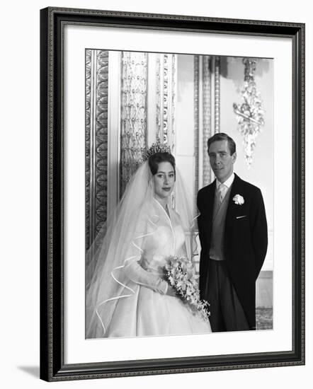 Wedding of the Late Princess Margaret and Photographer Antony Armstrong-Jones, Westminster Abbey-Cecil Beaton-Framed Photographic Print