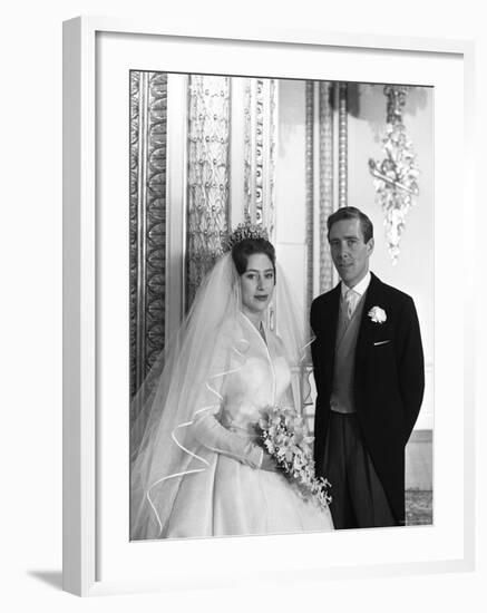 Wedding of the Late Princess Margaret and Photographer Antony Armstrong-Jones, Westminster Abbey-Cecil Beaton-Framed Photographic Print