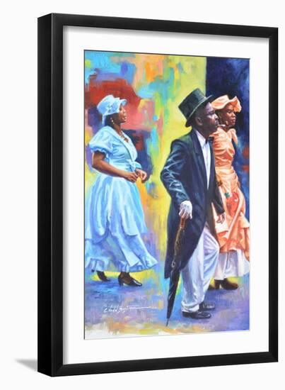 Wedding Party  2017  (oil on board)-Colin Bootman-Framed Giclee Print