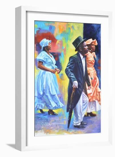 Wedding Party  2017  (oil on board)-Colin Bootman-Framed Giclee Print