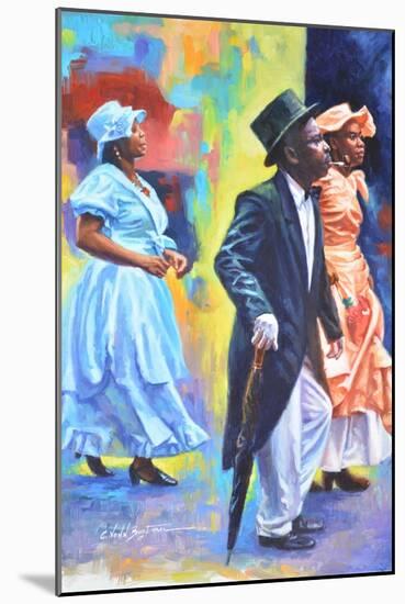 Wedding Party  2017  (oil on board)-Colin Bootman-Mounted Giclee Print