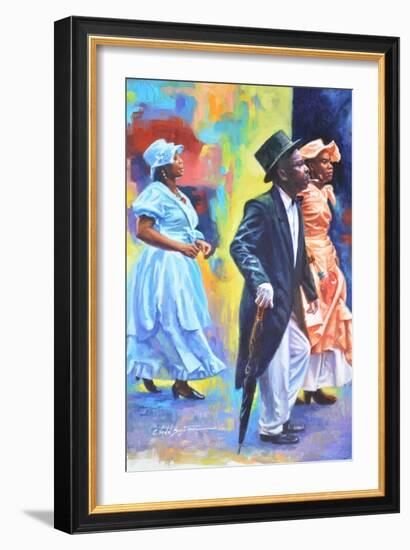 Wedding Party  2017  (oil on board)-Colin Bootman-Framed Giclee Print