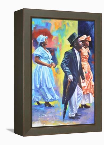 Wedding Party  2017  (oil on board)-Colin Bootman-Framed Premier Image Canvas