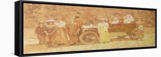 Wedding Party-Clive Metcalfe-Framed Premier Image Canvas