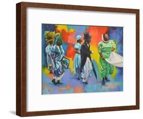 Wedding Procession 2017 (oil on board)-Colin Bootman-Framed Giclee Print