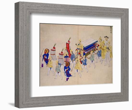 Wedding Procession-Kim Junkeun-Framed Giclee Print