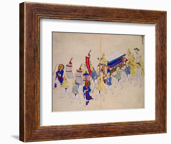 Wedding Procession-Kim Junkeun-Framed Giclee Print