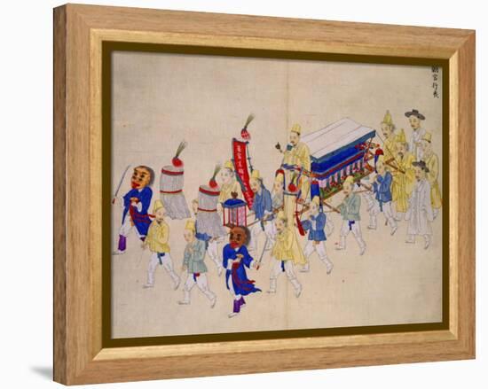 Wedding Procession-Kim Junkeun-Framed Premier Image Canvas