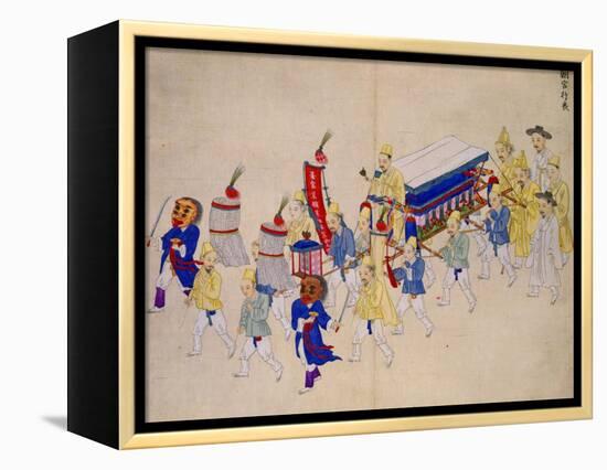 Wedding Procession-Kim Junkeun-Framed Premier Image Canvas