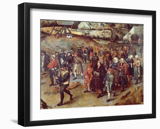 Wedding Procession-Pieter Bruegel the Elder-Framed Giclee Print