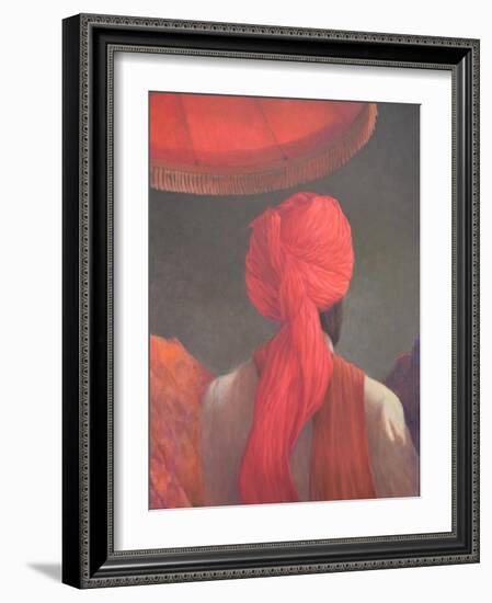 Wedding Umbrella-Lincoln Seligman-Framed Giclee Print