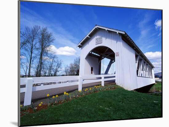 Weddle Covered Bridge-Ike Leahy-Mounted Photographic Print