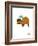 Wee Alphas, Biki the Buffalo-Wee Society-Framed Giclee Print