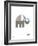 Wee Alphas, Eli the Elephant-Wee Society-Framed Giclee Print