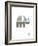 Wee Alphas, Eli the Elephant-Wee Society-Framed Giclee Print