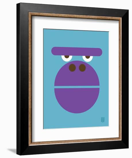 Wee Alphas Faces, Gloria-Wee Society-Framed Art Print