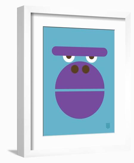 Wee Alphas Faces, Gloria-Wee Society-Framed Premium Giclee Print