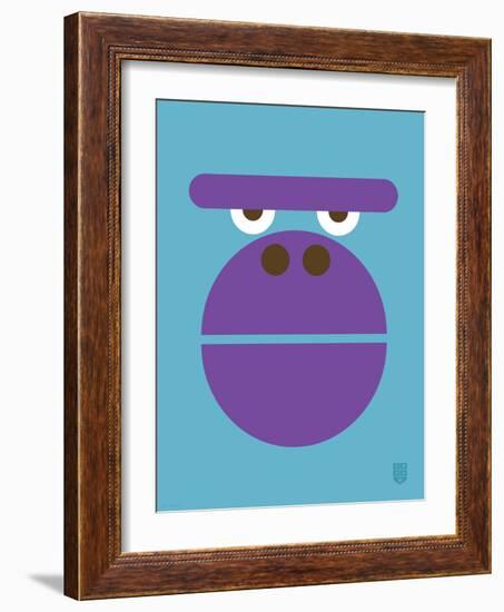 Wee Alphas Faces, Gloria-Wee Society-Framed Art Print