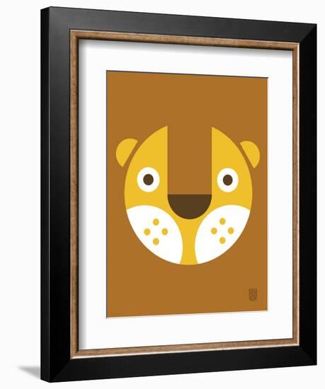 Wee Alphas Faces, Leo-Wee Society-Framed Art Print