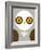 Wee Alphas Faces, Ollie-Wee Society-Framed Art Print