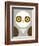 Wee Alphas Faces, Ollie-Wee Society-Framed Premium Giclee Print