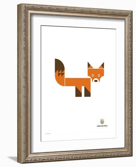 Wee Alphas, Finnegan the Fox-Wee Society-Framed Giclee Print